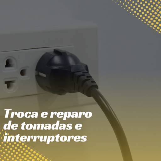 Troca e reparo de tomadas e interruptores em Itapetininga