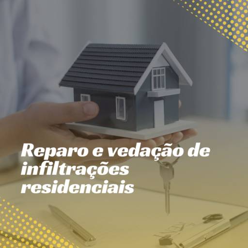 Reparo e vedação de infiltrações residenciais em Itapetininga