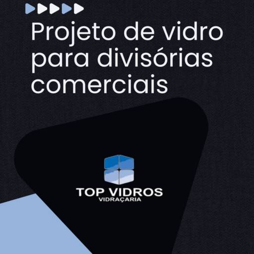 Projeto de vidro para divisórias comerciais em Itapetininga