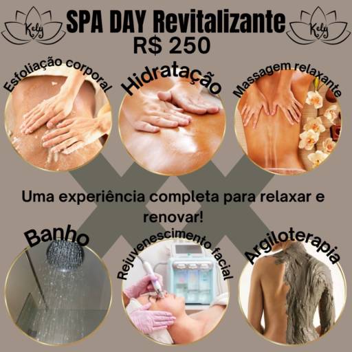 SPA Day Revitalizante por Kely Massoterapia
