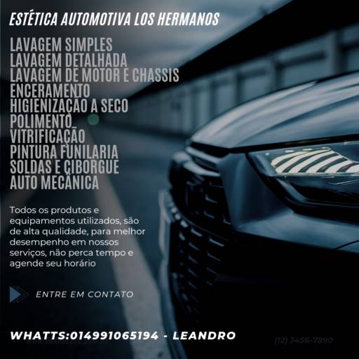 Higienização de Veículos e Estofados – Limpeza Profunda e Eliminação de Odores | São Manuel, SP