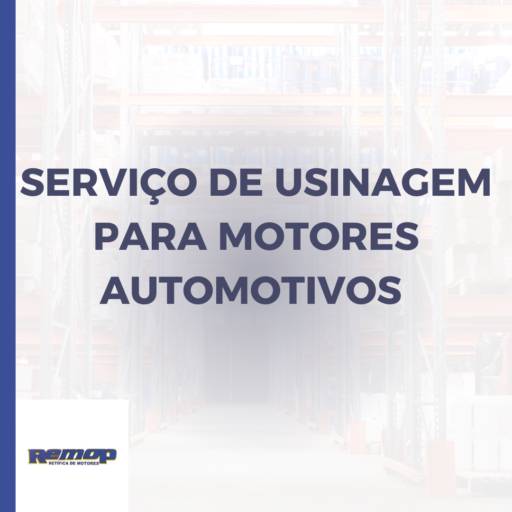 Serviço de usinagem para motores automotivos em Itapetininga