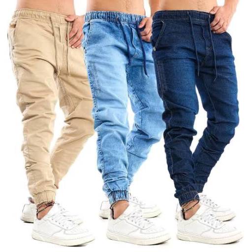 Calça Sarja Jogger  por DK Multmarcas