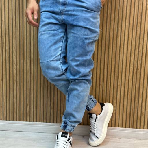 Calça Sarja Jogger  por DK Multmarcas