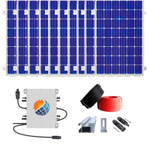 KIT ENERGIA SOLAR 5,50kWp 660kWh/mês • R$17.990,00