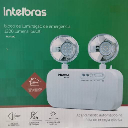 Luz de Emergência Intelbras – Iluminação segura e eficiente em São Manuel, SP