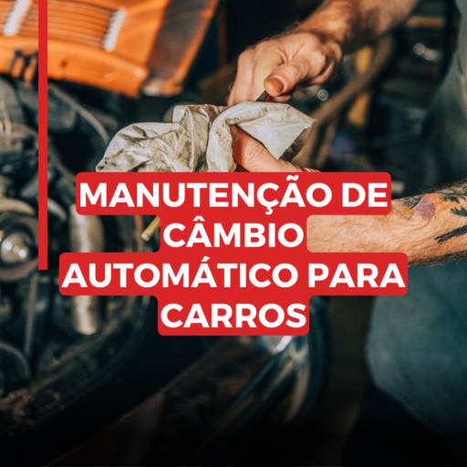 manutenção de câmbio automático para carros em Itapetininga