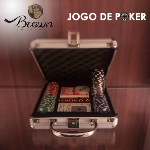 Jogo de poker por Brown Tabacaria