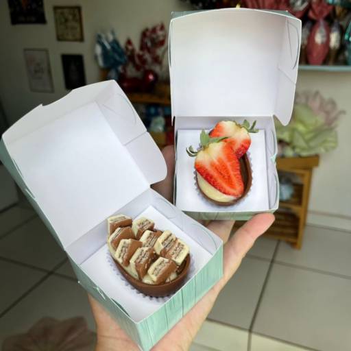 Comprar o produto de Mini Ovos de Páscoa Recheados para Presentear – Lençóis Paulista, SP em Chocolateria pela empresa Cacau Mila em Lençóis Paulista, SP por Solutudo
