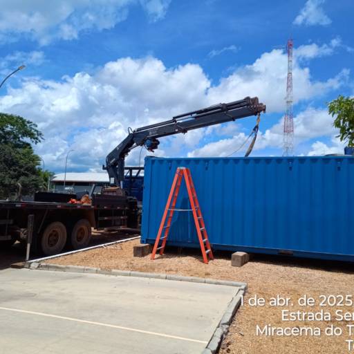 Transporte de Container com Execução em Miracema – Gurupi, TO por Braço Forte Locações e Serviços Transporte de Container com Execução em Miracema – Gurupi, TO por Braço Forte Locações e Serviços