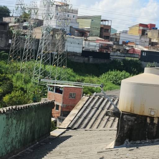 Antena Proeletronic 38 elementos instalada para um ponto no bairro Jardim Oriental em Santo André em 30/04/2025