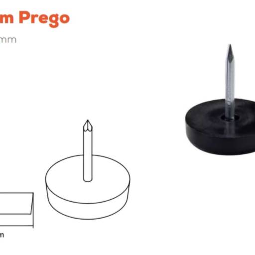 Sapata com Prego 18x4,5mm para móveis em Goiânia por Empório Do Marceneiro Ltda Sapata com Prego 18x4,5mm para móveis em Goiânia por Empório Do Marceneiro Ltda