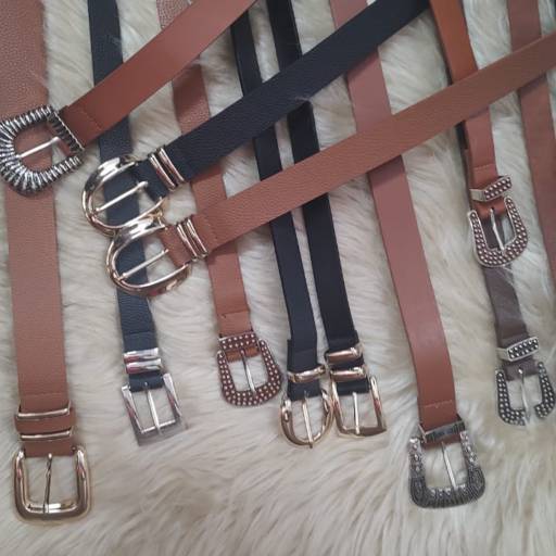 Cintos Básicos com Fivela Prata e Dourada | Sivest | São Manuel, SP por Sivest