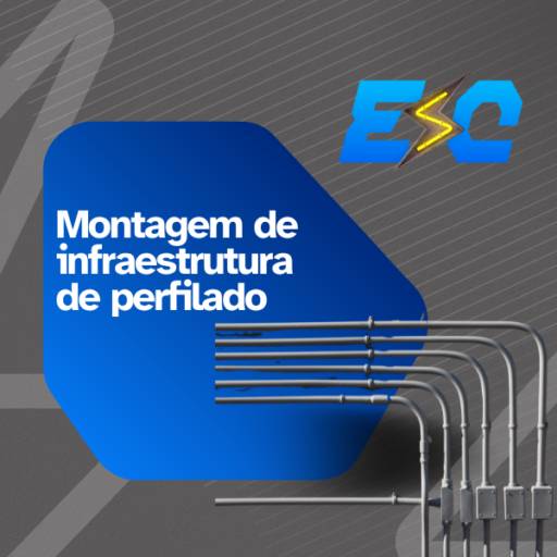 Montagem de infraestrutura de eletrocalha em Itapetininga