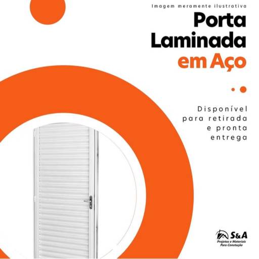 Porta Laminada em Aço em Avaré - Retirada imediata