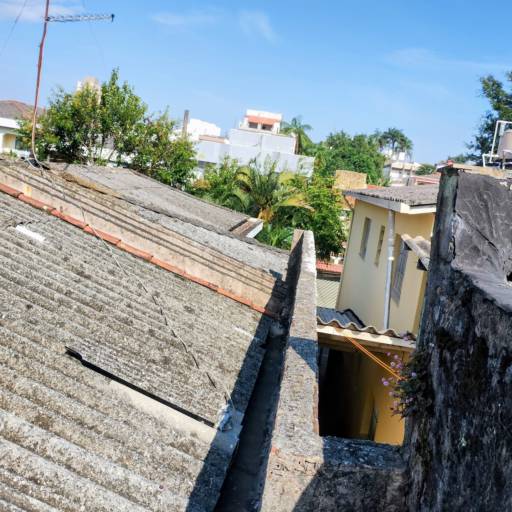 Instalação de Antena Proeletronic 38 elementos instalada para um ponto no bairro Campestre em Santo André em 06/05/2025