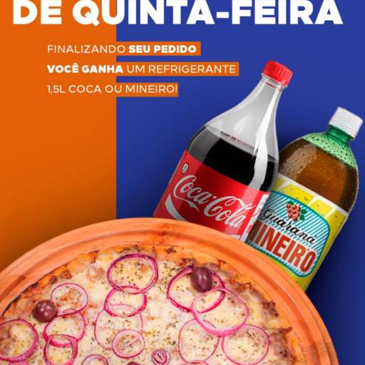 Comprar o produto de Quinta é dia de promoção na Pizzaria Hulligel! em Ofertas pela empresa Pizzaria Hulligel em Mineiros, GO por Solutudo