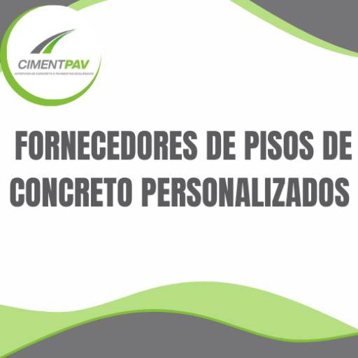 fornecedores de pisos de concreto personalizados em Itapetininga