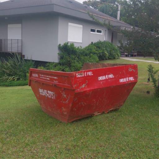 Caçamba para Resíduos de Construção em Criciúma – Praticidade no Descarte de Entulho por SM Terraplanagem
