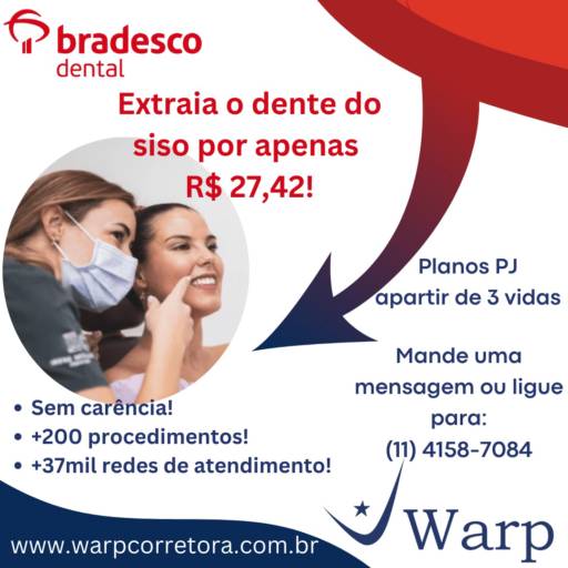 Comprar o produto de Bradesco Dental em Planos Odontológicos pela empresa Warp Corretora de Seguros em Vargem Grande Paulista, SP por Solutudo