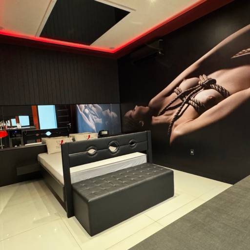 Suíte Quarto Vermelho – Intensa, Ousada e Memorável em Cacoal por Motel Você Que Sabe