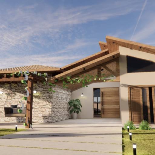 Casas de Campo por Viviane e Luan - LV Engeo Engenharia e Arquitetura - CREA-SP 5070231028