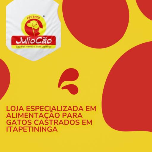 Loja especializada em alimentação para gatos castrados em Itapetininga
