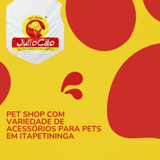 pet shop com variedade de acessórios para pets em Itapetininga