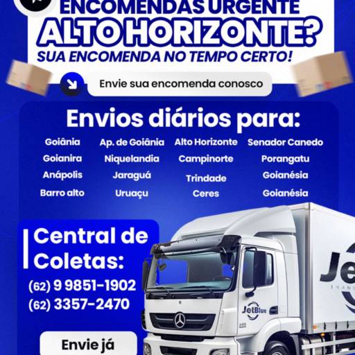 Alto Horizonte: Entregas rápidas com a Transjardel! por Transjardel Transportes Alto Horizonte: Entregas rápidas com a Transjardel! por Transjardel Transportes