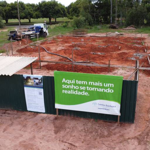 Obra em Andamento no IG Gleba 1 – Santa Bárbara Resort Residence por Audeir Construções