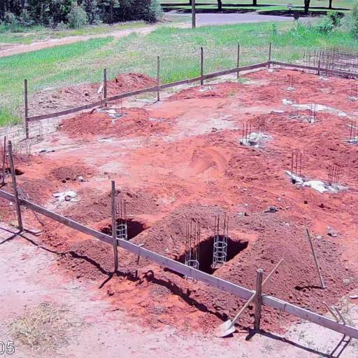 Obra em Andamento no IG Gleba 1 – Santa Bárbara Resort Residence por Audeir Construções