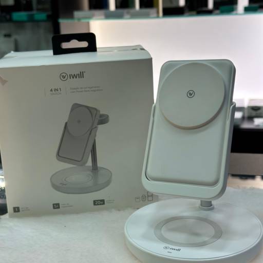 Carregador Powerbank Magnético - 20W 4 em 1 