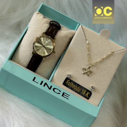 Relógio Kits Feminino Lince - LRCH236L25 por Ótica Conceito