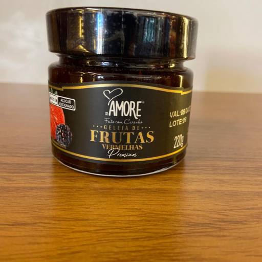Geleia RB Amore Premium - Frutas Vermelhas 220g por Empório Primare Bebidas e Eventos - Loja 02
