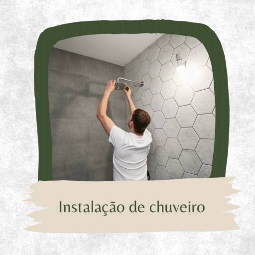 Instalação de chuveiros