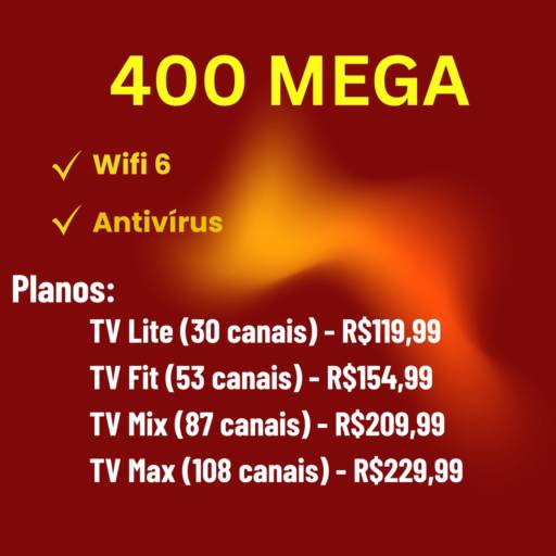 Comprar o produto de Plano - Wi-Fi 400 Mega  em Provedores de Internet pela empresa Desktop Provedor de Internet - Antiga Lpnet  em Botucatu, SP por Solutudo
