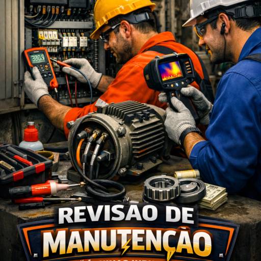 Revisão Elétrica em Máquinas Industriais – Suzano, SP
