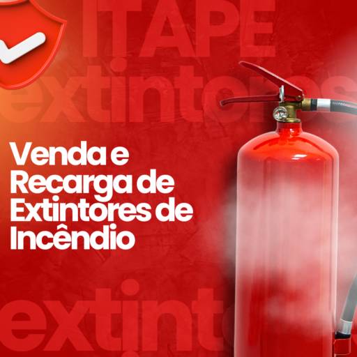 Venda e Recarga de Extintores de Incêndio em Itapetininga