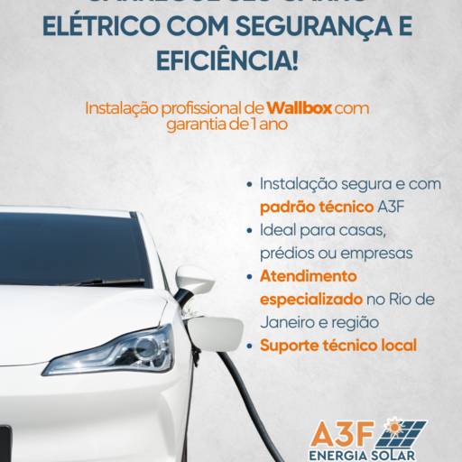 Instalação de Wallbox por A3F Energia Solar 