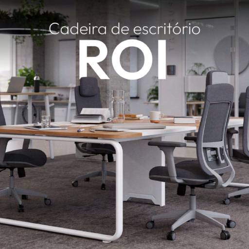 Cadeira para Escritório ROI por LP Home & Office