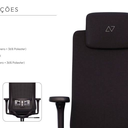 Cadeira para Escritório ROI por LP Home & Office