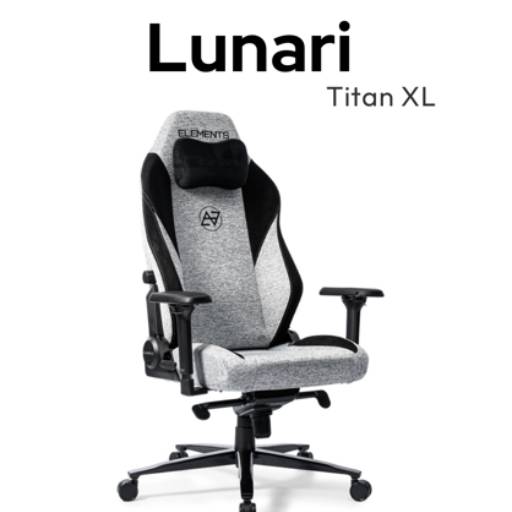 Cadeira Ergonômica Lunari Titan XL – Máxima Performance e Conforto Extra por LP Home & Office