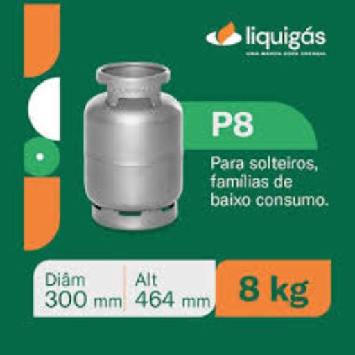 GLP 8Kg em Santa Cruz do Rio Pardo - Economia e Versatilidade