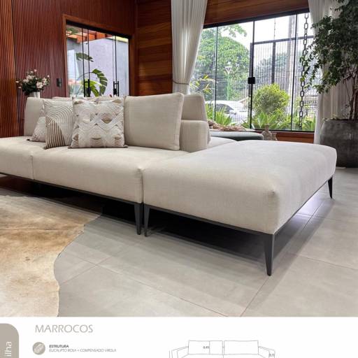 Ilha Marrocos por LP Home & Office