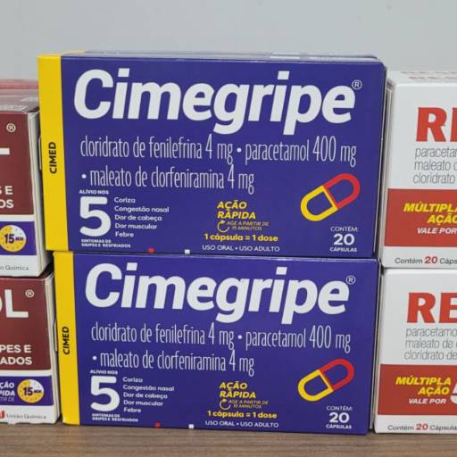 Alívio Completo: Cimegripe, Resfenol e Perfenol por Drogaria CECAP