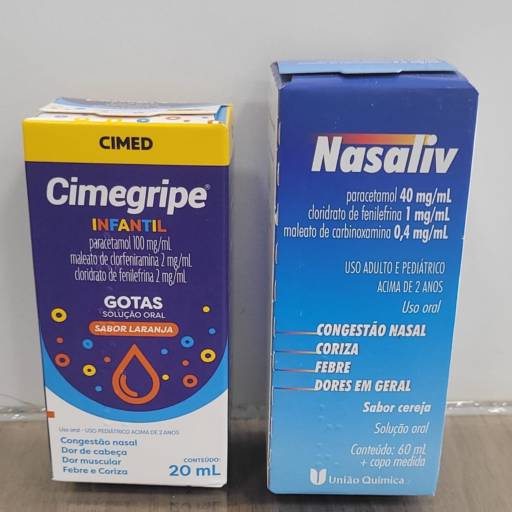 Alívio para os Pequenos – Cimegripe Infantil e Nasaliv por Drogaria CECAP