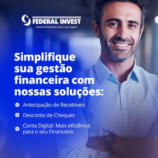 Comprar o produto de Desconto de Cheque em Jundiaí em Financeiras pela empresa FEDERAL INVEST JUNDIAI em Jundiaí, SP por Solutudo