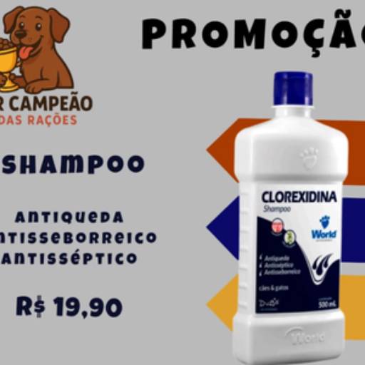  Promoção Shampoo Clorexidina
