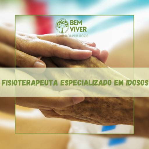 Fisioterapeuta especializado em idosos em Itapetininga, Tatuí, Guareí e Alambari