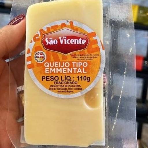 Queijo Emmental - 110g